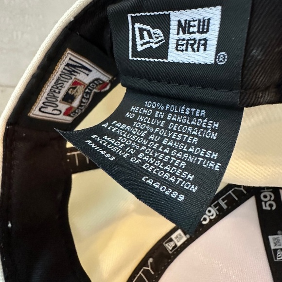 New Era Houston Astros All Star Game 59FIFTY Fitted Hat Cap Size 7 Cream - Picture 8 of 8